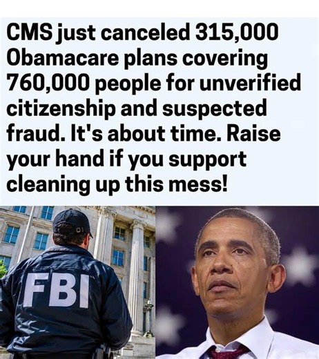 CMS Cancels 315,000 Obamacare Plans Amid Eligibility Verification and Suspected Fraud Concerns