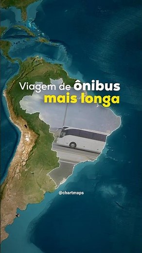 This is the LONGEST bus trip in Brazil 🚎