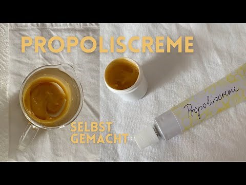 Propolis-Creme selber machen
