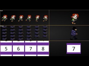 Single / Multi Row Sprite Sheet Character Animation - HTML | CSS