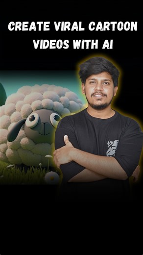Jairaj | Tech & AI on Instagram: "create animated cartoon videos with AI ! Turn ideas into animated faceless cartoon content - no editing, just Al magic! ai cartoon video, ai animation tools, animated videos tutorial, ai video generator #Alcartoon #animation #cartoon #FacelessAl #Altools #fyp #viral #veo3 #contenttips #contentcreation #contentidea #animatedvideos"