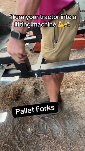 Heavy-Duty Pallet Forks for Easy Farm Work