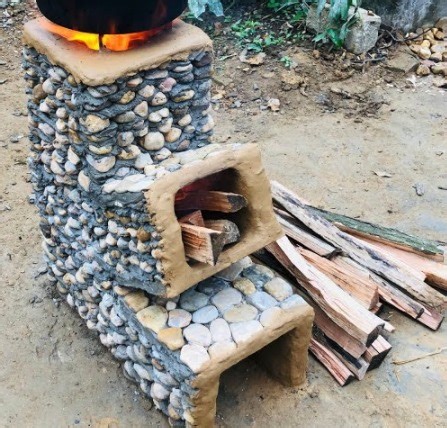 199K views · 1.6K reactions | DIY Stove from cement, gravel & clay! | MetDaan DIY | Facebook