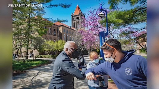 Chancellor Robert Jones' own path to the state's flagship university was sometimes difficult. https://abc7.ws/3CaFioP | ABC 7 Chicago