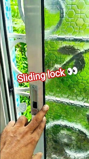 DIY Sliding Glass Window Lock Fitting 💪 | Secure Your Home in Minutes!