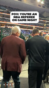 POV: You’re an NBA Referee on Game Night 🏀⚡️ | NBRA Officials