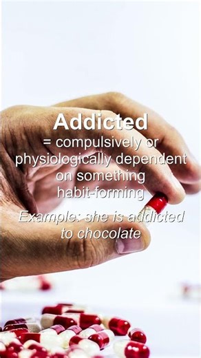 Word of the Day: Addicted #Shorts