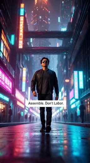 Kitbashing: Building Cyberpunk Cities Fast