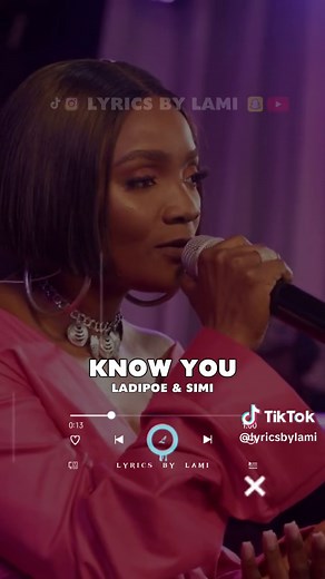 Know You: Ladipoe & Simi's Heartfelt Collaboration