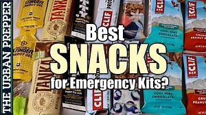 Best Snacks to Include in Your Emergency Prep Kits
