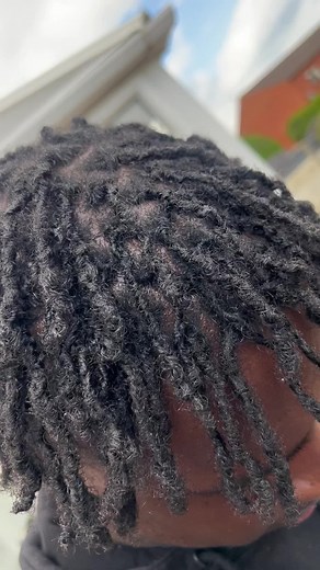 Refreshed interlocked 🕺🏽#fyp#menslocs#locs#telfordlocs#interlocking#trending