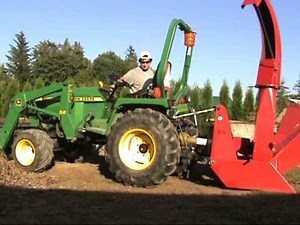 Wallenstein BX 60 PTO Wood Chipper