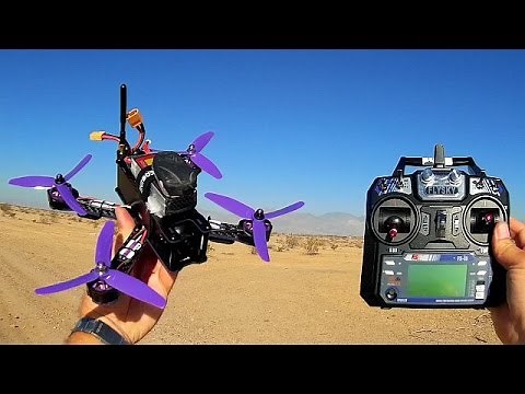Eachine Wizard X220 FPV Racer Drone Flight Test Review