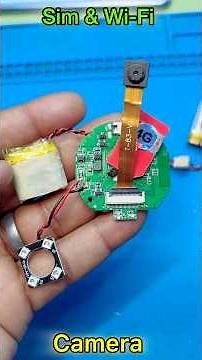 4G & Wi-Fi Camera || Sim Spy Camera 🔥 #simcamera #spy #gadget2025 #technology #hidden #gadgets