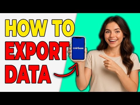How To Export Portfolio Data To Excel On Coinbase [Reporting Guide]