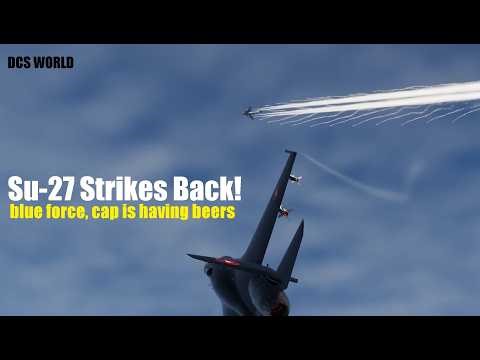 Salty, SU-27 Flanker Pilot! | Revenge in Contention PvP - DCS World