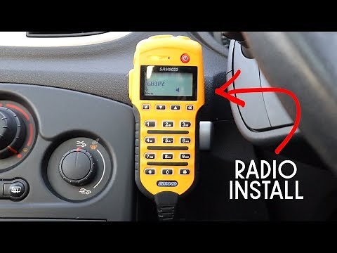 Upgrading My Mobile Amateur Radio Install! Simoco SRM9000