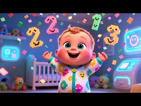 Learn Numbers Baby Dance 🎵🔢 | Counting & Fun Dance for Toddlers | Preschool Educational Video