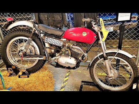 1966 Bultaco Sherpa "S" "T" 250cc Trial Bikes Classic Vintage motorbikes Close-up View
