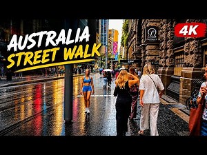 Walking Through Australia 🇦🇺 | Peaceful City Walk 4K | No Talking Vlog | Relaxing City Walk 4K 🌆