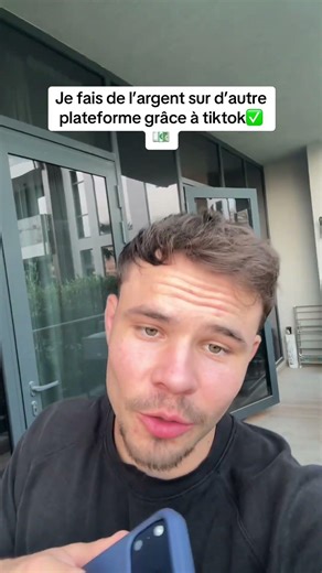 Je fais de l’argent sur d’autre plateforme grâce à tiktok✅💶#monetisation#argent#buisness#video#viral