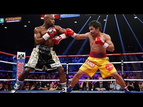 Manny Pacquiao vs Floyd Money Mayweather Fight Highlights Slow Motion HD with technique breakdown!