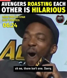 4.5M views · 56K reactions | As much as we love the Avengers in the movies, what we love even more is the Avengers roasting each other in TV interviews. If there is any sort of opening, there is going to be an Avenger taking advantage of that moment and completely slaying one of their fellow superheroes. And we just can’t get enough of it. | Sarcasm Society | Facebook