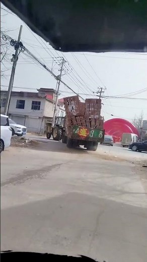Overloaded Trailer Dangers #Safety #Farming #Transport