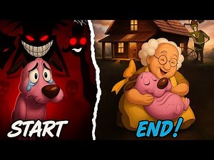 The ENTIRE Story of Courage the Cowardly Dog in 7 Minutes HINDI // Courage the Cowardly Dog