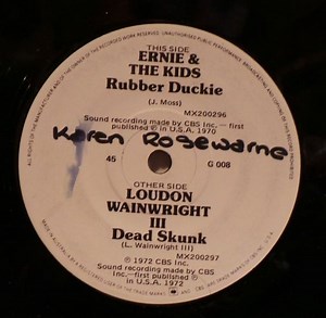Ernie & The Kids / Loudon Wainwright III - Rubber Duckie / Dead Skunk