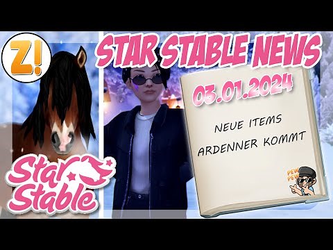 STAR STABLE NEWS: DER ARDENNER KOMMT / NEUES SET [SSO NEWS][03.01.2024]