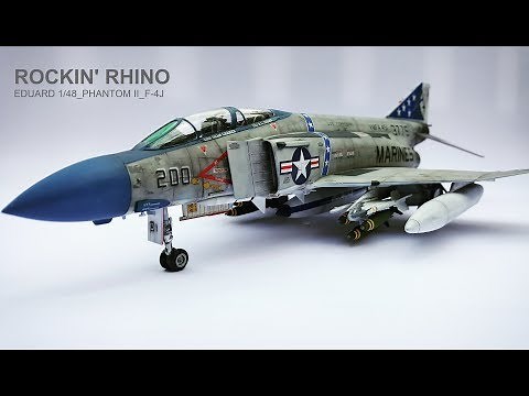 Eduard Phantom II F-4J "Rockin' Rhino" 1/48 | The Inner Nerd