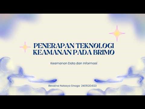 Penerapan Teknologi Keamanan Pada m-banking BRImo