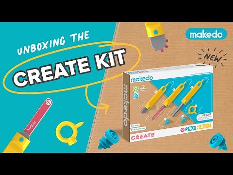 Unboxing the Makedo Create Kit