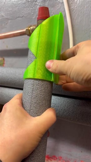 How to lag copper pipes part two! #youtubeshorts #fyp #hvac #subscribe #professional #repair #howto #hydrojetting #drains #home #plumbing #instagood #viralpost #foryou #sewer #contractor #asmr #diy #hydrojetter #construction #usa #plumber_222 #plumbinglife #electrical | Zing-Zing