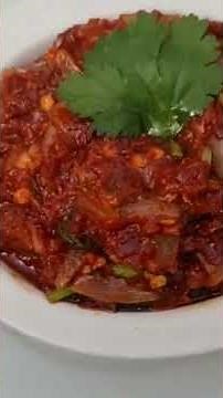 Unique Turkish Red chilli Sauce ( Chatni) Recipe by Mrs Shahid