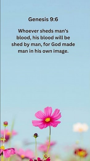 Jesus Saves | Genesis 9:6 Daily Bible Verse