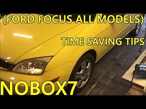 ford focus 2005 EXHAUST REPAIR (TIPS) ( all models ) ALL CARS