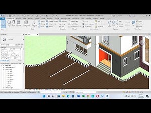How to Apply different colours on Kerbs in REVIT.