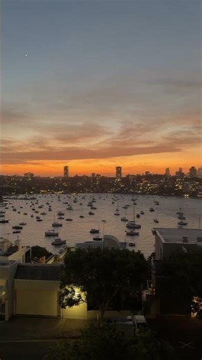 Sensational Sydney sunset. #sunset #sydney #australia