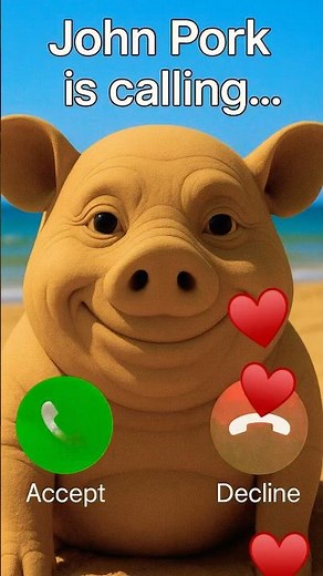 John Pork Is Calling… Will You Answer? (Meme Alert!) ♥️🙏 #funny