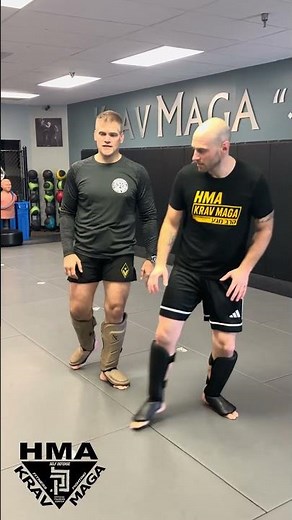 Reflexive Defense vs. Groin Kick | HMA Krav MAGA Technique of the Week