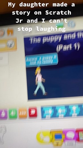 Lost Puppy Story on Scratch Junior