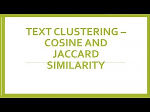 Cosine vs Jaccard Similarity Explained | Text Similarity Metrics for NLP