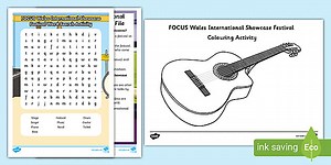 FOCUS Wales International Showcase Festival Activity Pack
