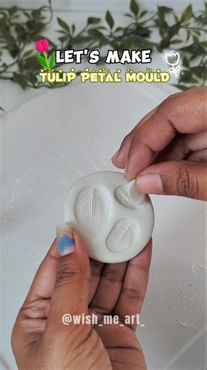 Jyoti | DIY & Clay Artist on Instagram: "🌷 🌷 🌷 🌷 air dry clay mold, tulip petal mold,clay flower, handmade tulip mold, floral clay mold, flower petal mold for clay, diy clay flower mold,handmade clay mould, clay art, claycreations,easydiy,viral,fyp. #diy #craft #clayart #claycreations #airdryclay"