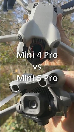🔥DJI Mini 4 Pro vs Mini 5 Pro: Risky Challenge? 🚀#dji #drone #shorts