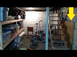 This Guy Found Hidden Basement Room . What He Found inside Is Hauntingly Awesome.