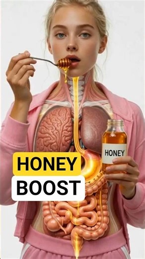 HONEY Inside Your Body🍯I #3danimation #humanbody #anatomy