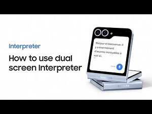 Galaxy Z Flip6 : How to use Interpreter with Galaxy Buds3 Pro | Samsung